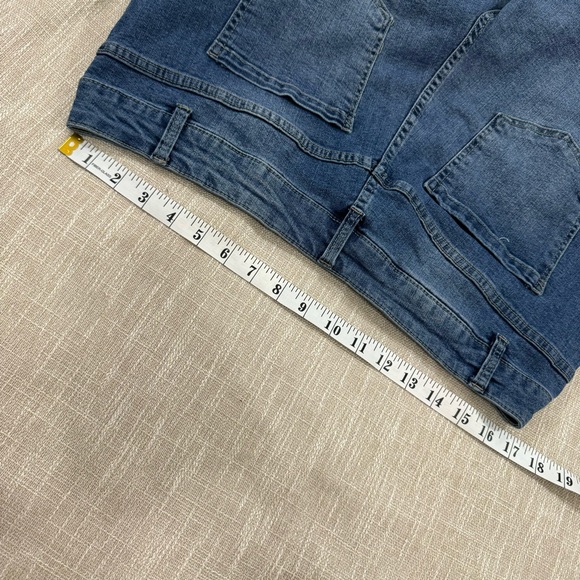D. Jeans Cotton Blend High Waisted Denim Jeans Size 14 (24 inch inseam) - Picture 7 of 7
